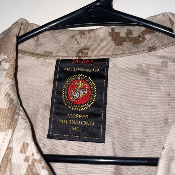 USMC | US Marine Corps Desert Marpat Jacket Combat Coat - Picture 3 of 5